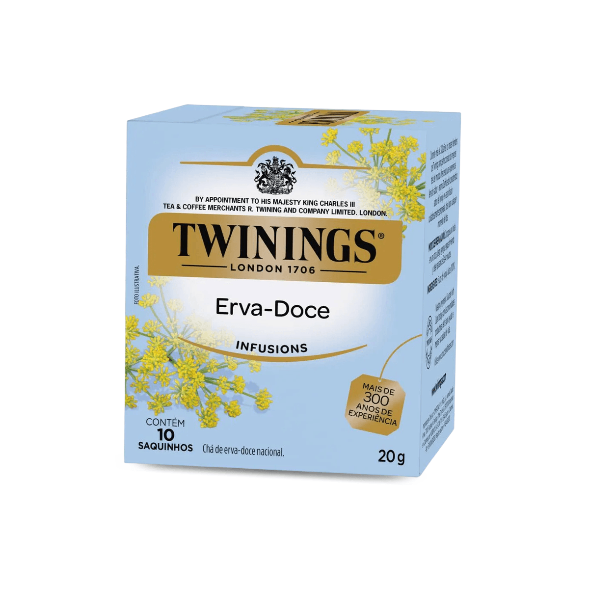 Chá Erva Doce 10x2,0g Twinings